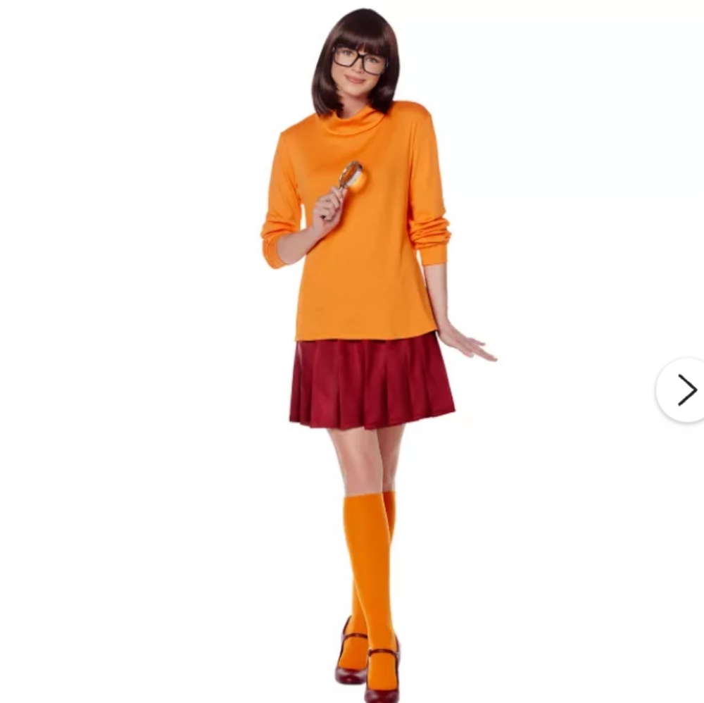 Adult Large Velma Costume (Large 12-14)